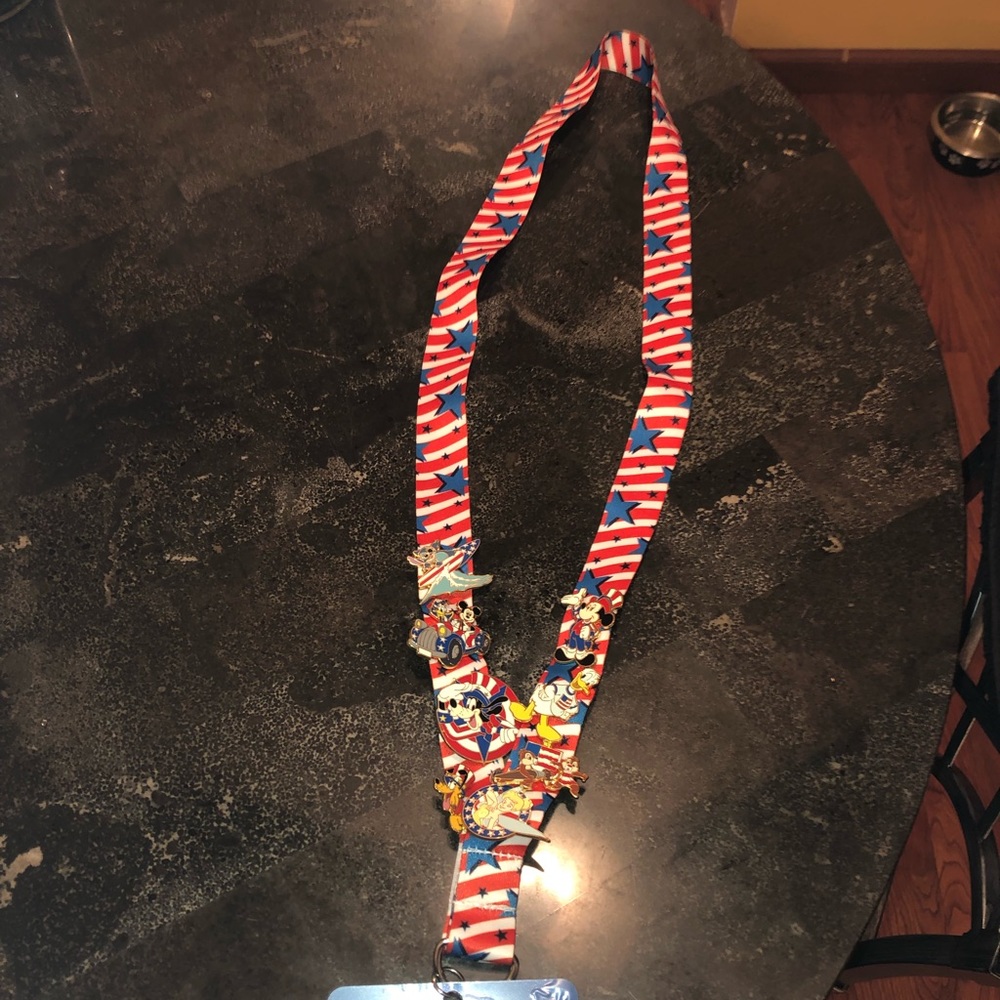 Landlord with Disney pins